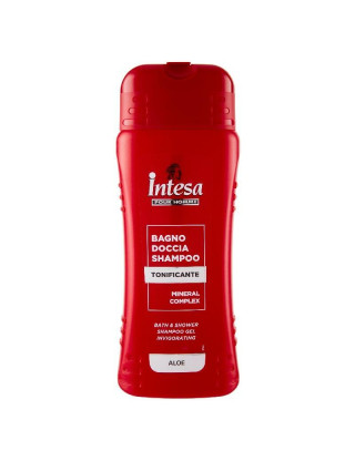 Intesa Шампунь-гель для душу 2-в-1 500 мл Tonificante Aloe Intesa Шампунь-гель для душу 2-в-1 500 мл Tonificante Aloe