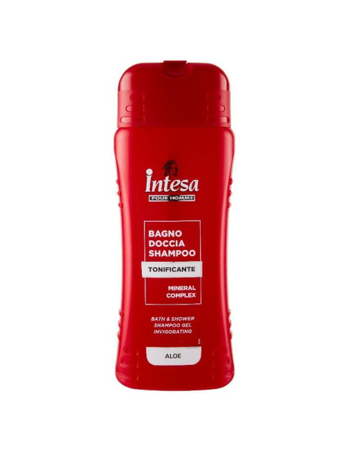 Intesa Шампунь-гель для душу 2-в-1 500 мл Tonificante Aloe