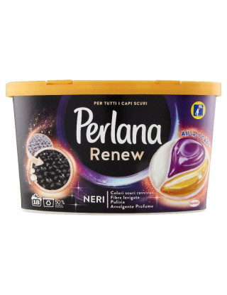 Perlana Капсули для прання 18 шт Renew Neri для чорних і темних речей Perlana Капсули для прання 18 шт Renew Neri для чорних і темних речей