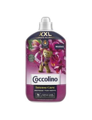 COCCOLINO КОНЦЕНТРОВАНИЙ ПОМ'ЯКШУВАЧ ДЛЯ ПРАННЯ 1750 ML. 76 ПРАНЬ FIORI DI TIARE E FRUTTI ROSSI