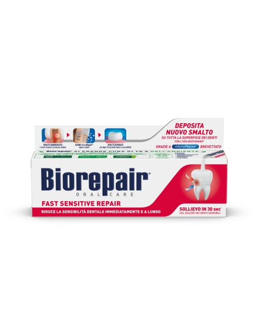 Biorepair Зубна паста 75 мл. Fast Sensitive Repair Biorepair Зубна паста 75 мл. Fast Sensitive Repair
