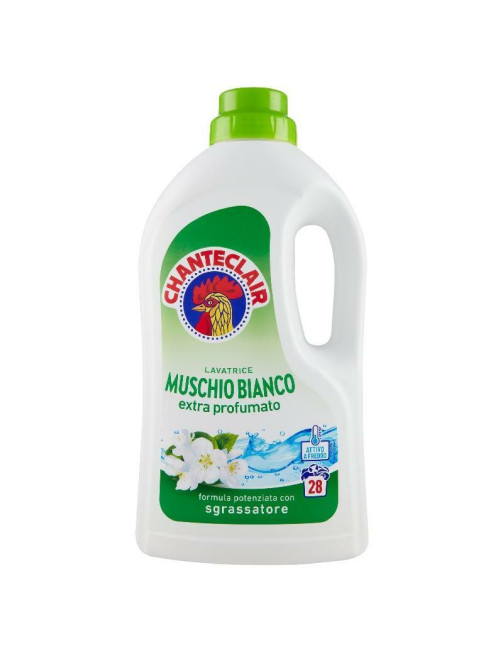 ChanteClair Гель для прання 1260 мл на 28 прань Muschio Bianco