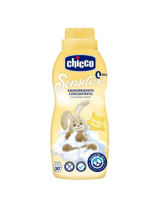 Chicco Пом'якшувач для дитячих речей 750 мл на 30 прань Sensitive 0+ Tender Touch Chicco Пом'якшувач для дитячих речей 750 мл на 30 прань Sensitive 0+ Tender Touch
