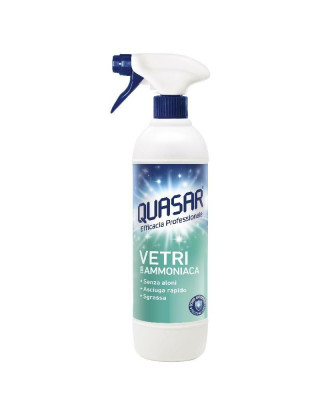 Quasar Спрей 580 мл Vetri con Ammoniaca для чищення скляних поверхонь (з аміаком)
