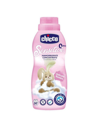 Chicco Пом'якшувач для дитячих речей 750 мл на 30 прань Sensitive 0+ Delicate Flowers Chicco Пом'якшувач для дитячих речей 750 мл на 30 прань Sensitive 0+ Delicate Flowers