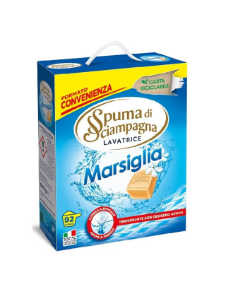 Spuma di Sciampagna Пральний порошок 4140 г на 92 прання Marsiglia з активним киснем Універсальний Spuma di Sciampagna Пральний порошок 4140 г на 92 прання Marsiglia з активним киснем Універсальний