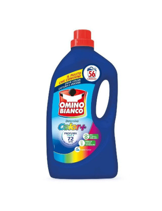 Omino Bianco Гель для прання 2240 мл на 56 прань Color+ для кольорових речей Omino Bianco Гель для прання 2240 мл на 56 прань Color+ для кольорових речей
