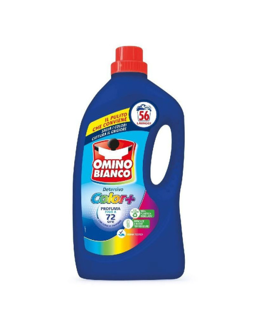 Omino Bianco Гель для прання 2240 мл на 56 прань Color+ для кольорових речей Omino Bianco Гель для прання 2240 мл на 56 прань Color+ для кольорових речей