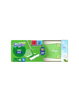 Swiffer Набір для миття підлоги - ШВАБРА + 8 сухих + 3 вологі серветки Swiffer Набір для миття підлоги - ШВАБРА + 8 сухих + 3 вологі серветки