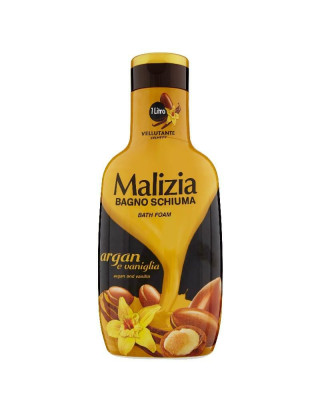 Malizia Гель-піна для душу та ванни 1000 мл Argan e Vaniglia