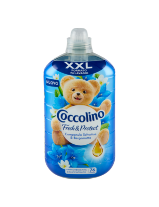 COCCOLINO КОНЦЕНРОВАНИЙ ПОМЯ'КШУВАЧ ДЛЯ ПРАННЯ 1750 ML. 76 ПРАНЬ CAMPANULA