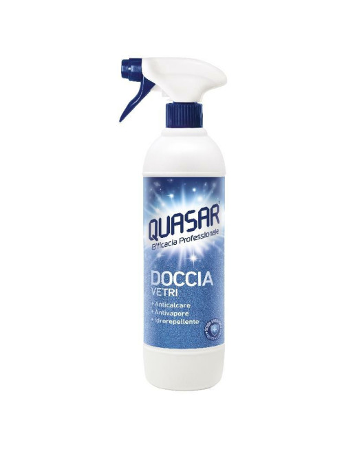 Quasar Спрей 580 мл Doccia Vetri для чищення скла та душових кабін Quasar Спрей 580 мл Doccia Vetri для чищення скла та душових кабін