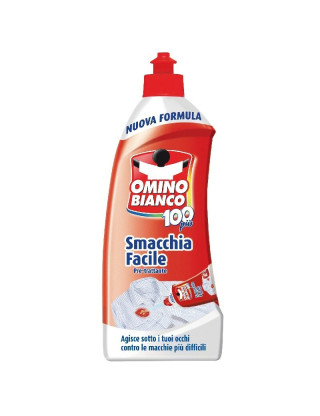 Omino Bianco Плямовивідник 500 мл Smacchia Facile для білих та кольорових речей Omino Bianco Плямовивідник 500 мл Smacchia Facile для білих та кольорових речей