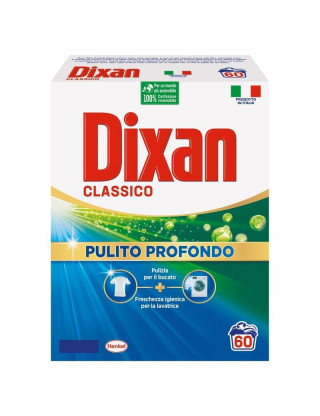 Dixan Пральний порошок Classico Pulito Profondoна 60 прань Універсальний
