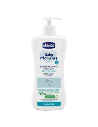 Chicco Гель для купання дитячий 500 мл Protection з екстрактом календули та гліцерином Chicco Гель для купання дитячий 500 мл Protection з екстрактом календули та гліцерином
