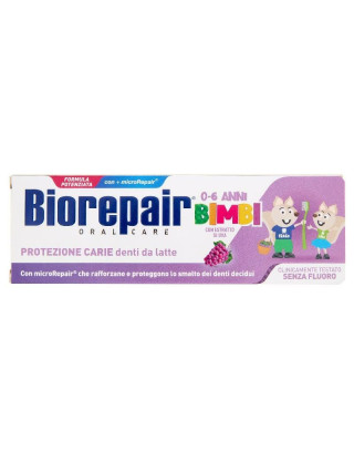 Biorepair Зубна паста 50 мл. Kids Bimbi 0-6 років зі смаком винограду