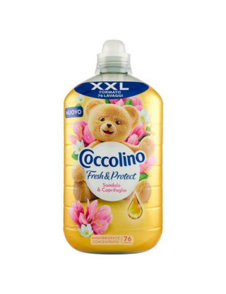COCCOLINO КОНЦЕНТРОВАНИЙ ПОМ'ЯКШУВАЧ ДЛЯ ПРАННЯ 1750 ML. 76 ПРАНЬ SANDALO E CAPRIFOGLIO COCCOLINO КОНЦЕНТРОВАНИЙ ПОМ'ЯКШУВАЧ ДЛЯ ПРАННЯ 1750 ML. 76 ПРАНЬ SANDALO E CAPRIFOGLIO