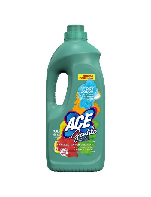 ACE кисневий плямовивідник-відбілювач 3100 мл Oxy Color для кольорових і делікатних тканин
