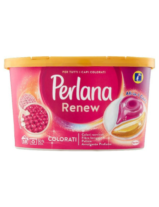 Perlana Капсули для прання 18 шт Renew Colorati для кольорових речей Perlana Капсули для прання 18 шт Renew Colorati для кольорових речей