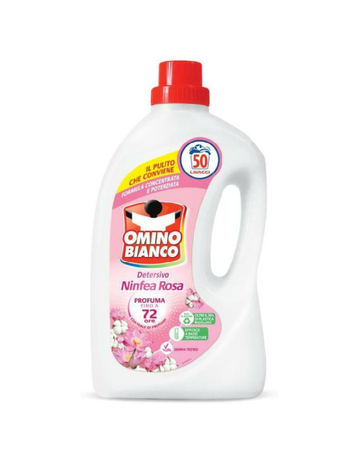 Omino Bianco Гель для прання 2000 мл на 50 прань Ninfea Rosa