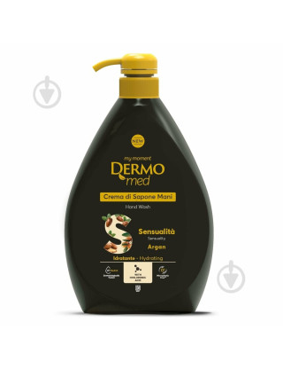 DermoMed Рідке крем-мило з дозатором 1000 мл. Sensualità & Argan DermoMed Рідке крем-мило з дозатором 1000 мл. Sensualità & Argan